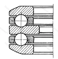 Подшипник  58712 размер 50/60x82x32 от производителя  ГПЗ-2