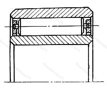 Модификация подшипника 3004752М размер 260x440x144 от производителя  ЕПК