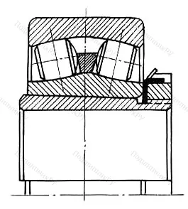 Подшипник  22308K+H 2308 (353607) размер 35x90x33 от производителя  SKF