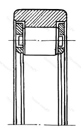 Подшипник  922906 размер 31,793x62,025x27 от производителя  ГПЗ-1