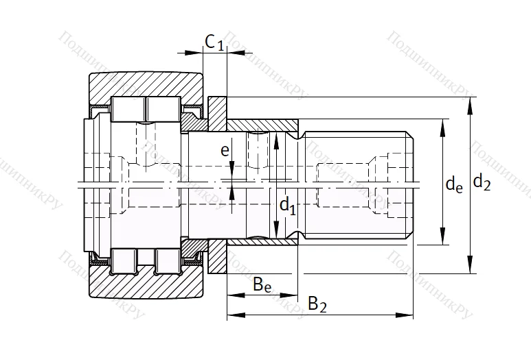 Подшипник PWKRE 80 2RS