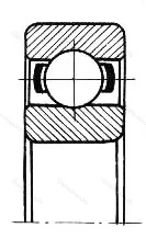 Подшипник  350716 размер 80x165x50 от производителя  ГПЗ-11