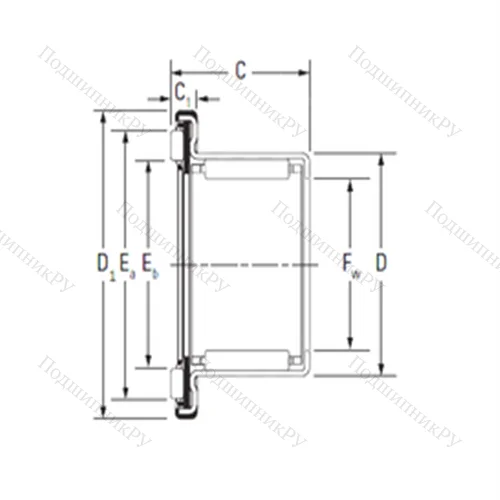 Подшипник комбинированный RAX 720 от производителя  TIMKEN