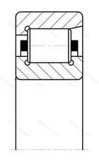 Подшипник  12210 (NF 210) размер 50x90x20