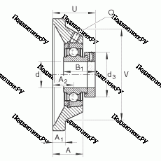 Подшипник PCJ 40-N в Ростове-на-Дону
